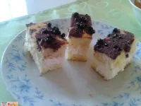 Fotografija recepta: Biskvit s skutino kremo