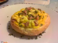 Fotografija recepta: Polnjeni kruhki , kajzerice , pecivo itd .