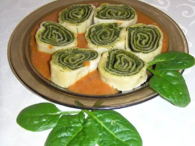 Špinačni štruklji