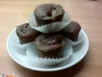 Fotografija recepta: Čokoladno bananini muffini