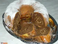 Fotografija recepta: Potica iz piškotnega testa