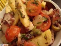 Fotografija recepta: Hobotnica v solati