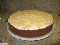 Fotografija recepta: Čokoladna crostata z mandlji