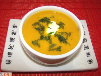 Bučna juha "ala fasulas"