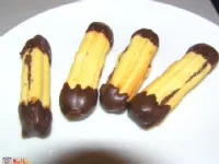 Fotografija recepta: Dunajske pomarančne paličice s čokolado
