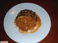 Fotografija recepta: Piščanec bamboo s kus kusom in ananasom