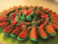 Fotografija recepta: Jagode in lubenice