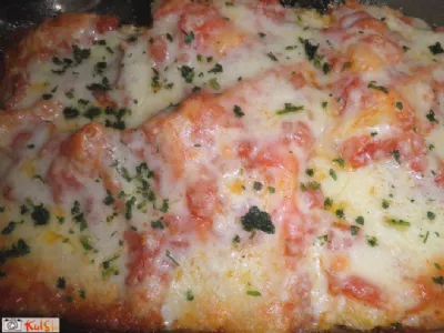 Zapečena polenta s sirom