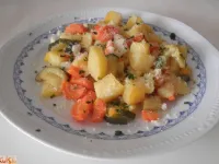 Fotografija recepta: Zapečena zelenjava