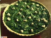 Fotografija recepta: Špinačna pita s piščancem