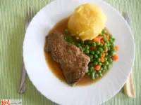 Fotografija recepta: Goveji zrezki malo drugače