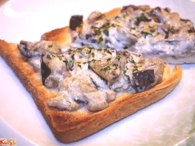 Topli kruhki z jajčevci