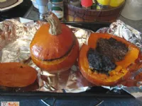 Fotografija recepta: Hokaido buča s krvavicami