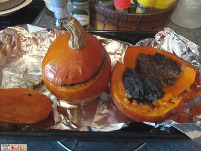 Hokaido buča s krvavicami