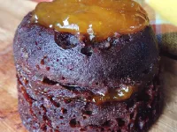 Fotografija recepta: Desetminutna čokoladna sacher tortica