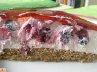 Fotografija recepta: Jagodna jogurtova torta