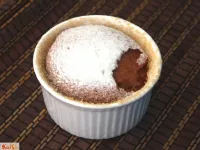 Fotografija recepta: Čokoladno pomarančni souffle