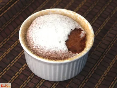 Čokoladno pomarančni souffle