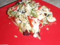 Fotografija recepta: Dvakrat pečena zelenjava