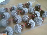 Fotografija recepta: Domišljavi pomarančni ježki