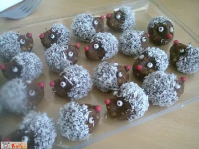 Domišljavi pomarančni ježki