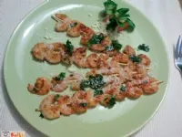 Fotografija recepta: Začinjena nabodala iz rakovih repkov
