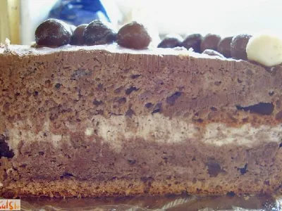 Slastna čokoladna torta