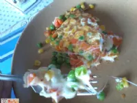 Fotografija recepta: Omleta - spomladansko čiščenje