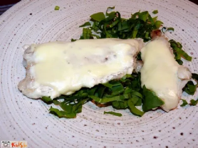 File osliča na čemaževi posteljici