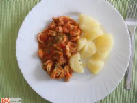 Fotografija recepta: Lignji na buzaro