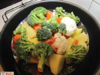 Fotografija recepta: Krompir z zelenjavo