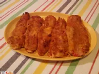 Fotografija recepta: Polnjene pečene paprike