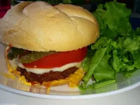 Fotografija recepta: Domači hamburger