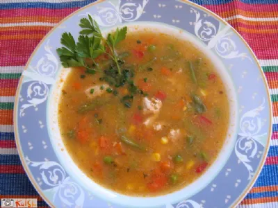 Zelenjavna juha na en mah