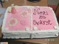 Fotografija recepta: Sadno-čokoladna torta