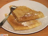 Fotografija recepta: Orehove palačinke z medom