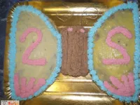 Fotografija recepta: Bela čokoladna torta