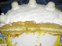 Fotografija recepta: Raffaello torta