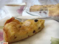 Fotografija recepta: Masleni kolač z rozinami in rumom