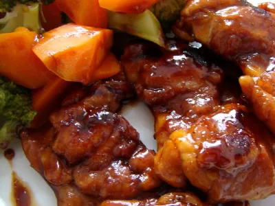 Terijaki piščanec »ala fasulas«