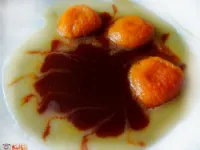 Fotografija recepta: Marinirane marelice v karamelni omaki