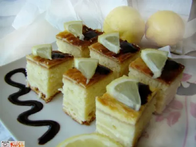 Pecivo z limonino kremo