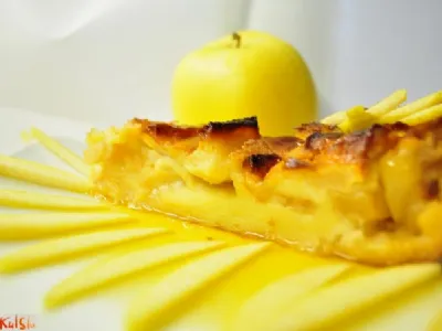 Francoski clafoutis z jabolki