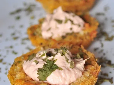 Lososove tortice z lososovo kremo