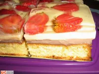 Fotografija recepta: Jagodno poletna tortica