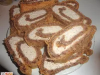 Fotografija recepta: Rolada s kislo smetano