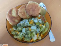 Fotografija recepta: Zeleni paradižnik po gruzijsko