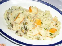 Fotografija recepta: Rižota z morskimi sadeži