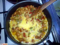 Fotografija recepta: Jajca z zelenjavo