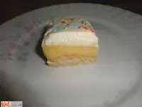 Fotografija recepta: Preproste kremne rezine